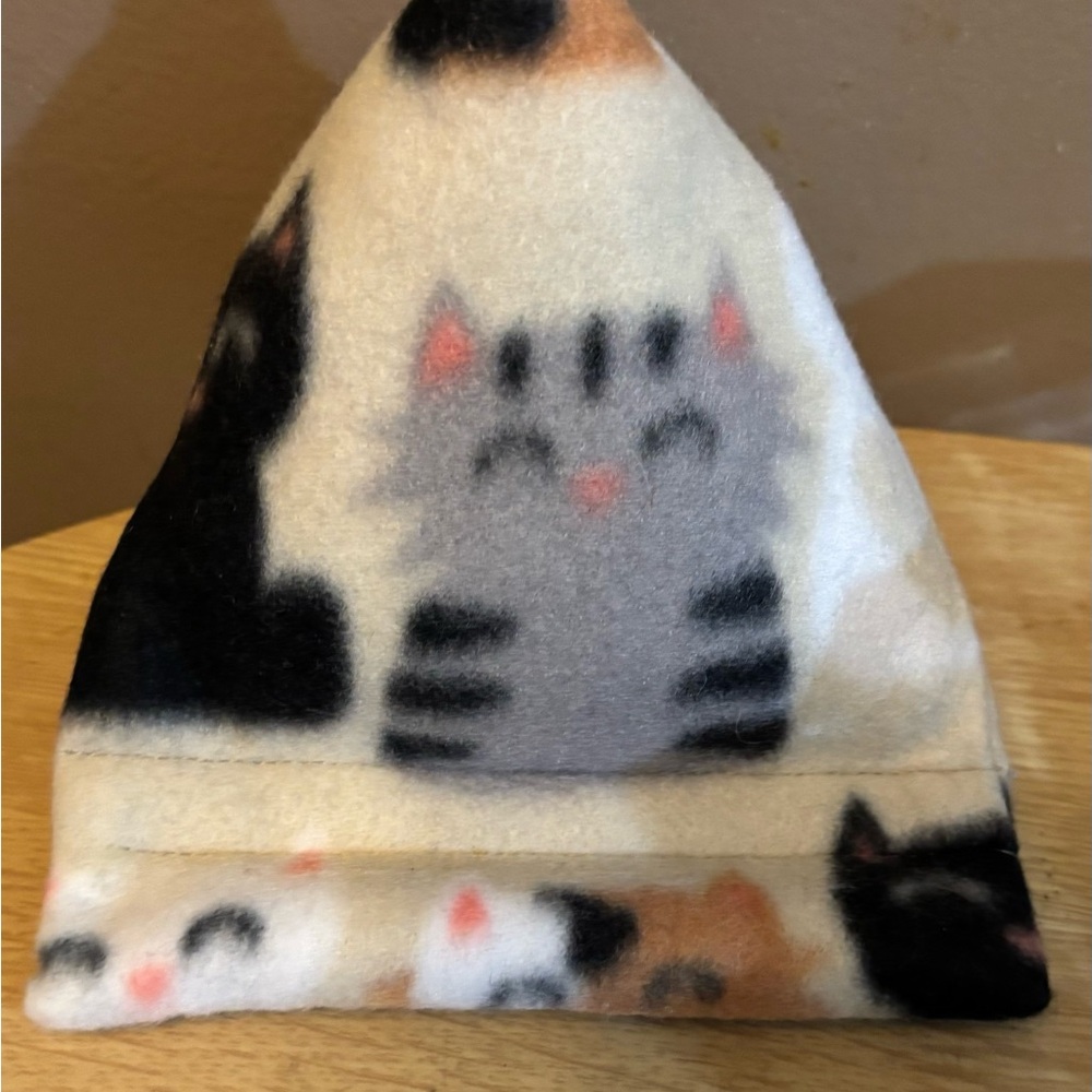 Phone Holder Pillow with Cats Handmade